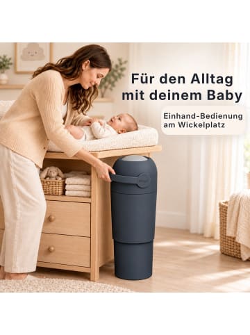 Kinderhaus Blaubär Magic Majestic Windeleimer TOP in Graphite Large