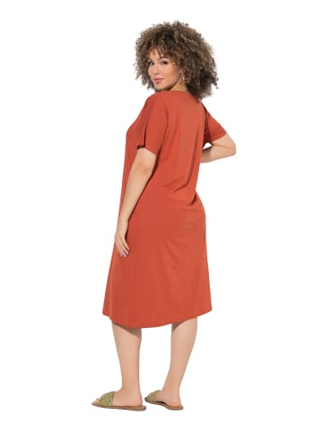 Ulla Popken Jerseykleid in terra