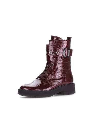 Gabor Schnürstiefeletten in rot