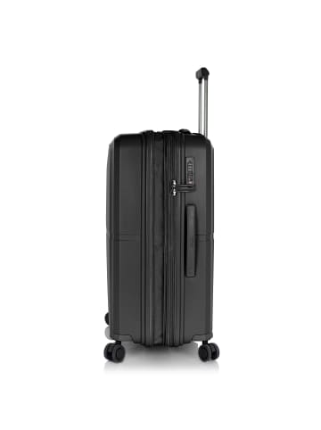 Heys AirLite 4 Rollen Trolley M 66 cm mit Dehnfalte black