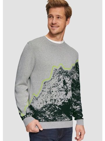 s.Oliver Strickpullover langarm in Grau
