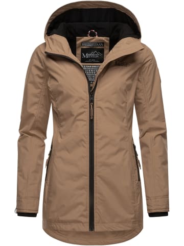 Marikoo Outdoorjacke Honigbeere in Taupe