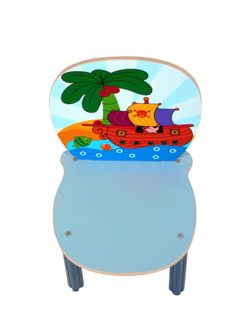 Hess Holzspielzeug  Kinderstuhl blau