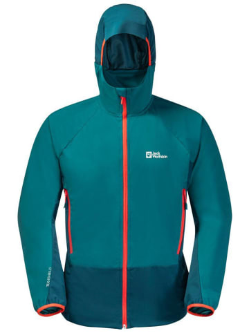 Jack Wolfskin Softshelljacke/ Funktionsjacke EAGLE PEAK II HOODY M in Türkis