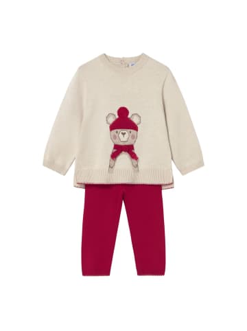 Mayoral Set Pullover & Leggings in rot