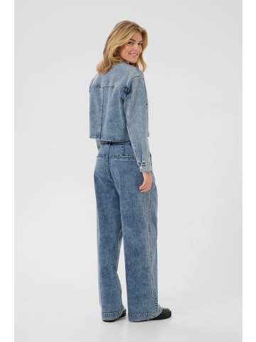 Kaffe Jacke KAdoriana Baggy fit in Washed Blue Denim
