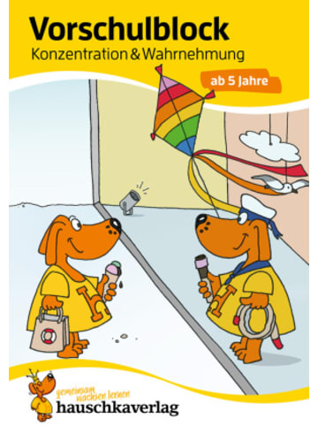 Hauschka Papeterie/PBS - Vorschulblock ab 5 Jahre für Junge und Mädchen - Konz