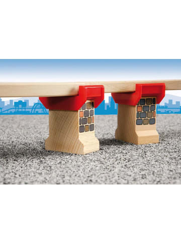 Brio Aktionsspiel BRIO World - Brückenfundament, 2 Stück Ab 3 Jahre in bunt
