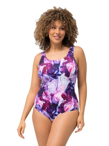 Ulla Popken Badeanzug in violett