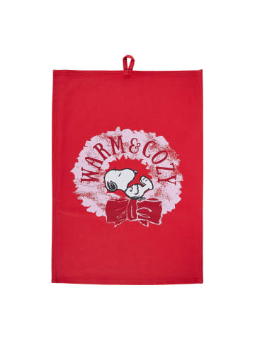 Butlers Butlers Geschirrtuch PEANUTS Warm & Cozy in Rot