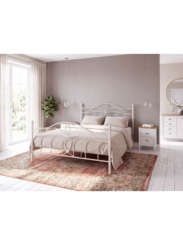 Beliani 2-tlg Doppelbett ANTLIA in Beige