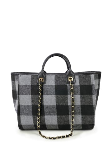 Harpa Shopper COLLINS in Black-grey check