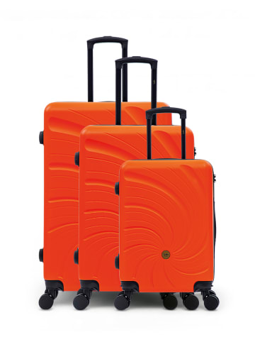 Les P´tites Bombes 3 tlg. Kofferset SERENA in Orange (95L/64L/37L)