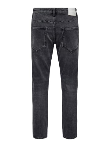 ONLY & SONS Relaxed Fit Jeans in Black Denim 1
