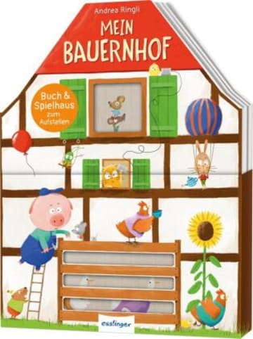 Esslinger Buch - Buch & Spielhaus zum Aufstellen: Mein Bauernhof