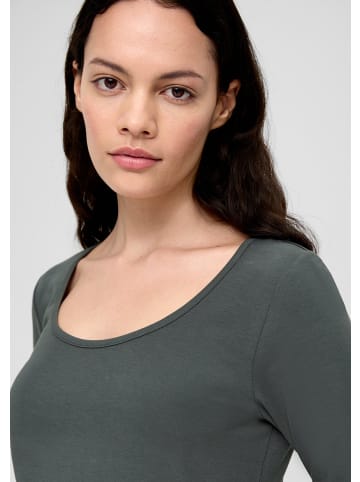 s.Oliver T-Shirt langarm in Olive