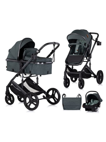 Chipolino Kinderwagen 3 in 1 Amore in grün