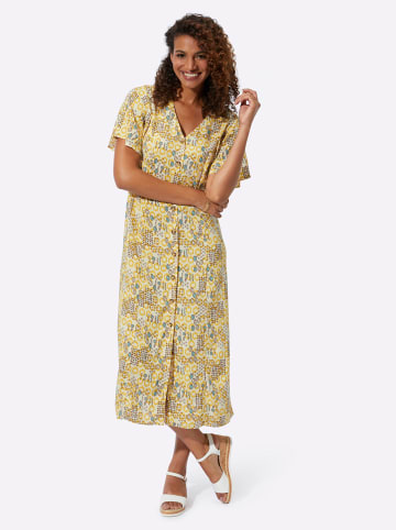 WITT WEIDEN Druckkleid in sand-ocker-bedruckt