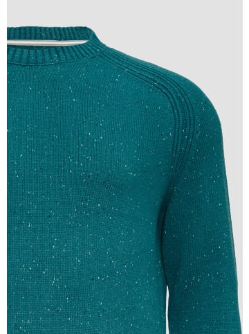 s.Oliver Strickpullover langarm in Petrol