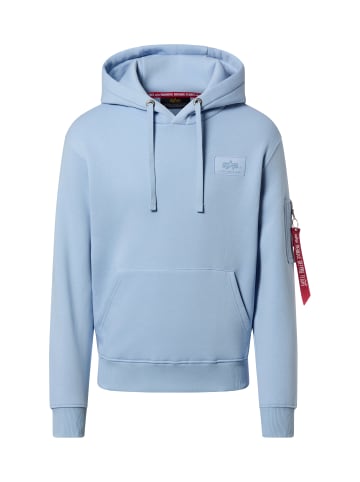 Alpha Industries Kapuzenpullover in hellblau - 0003