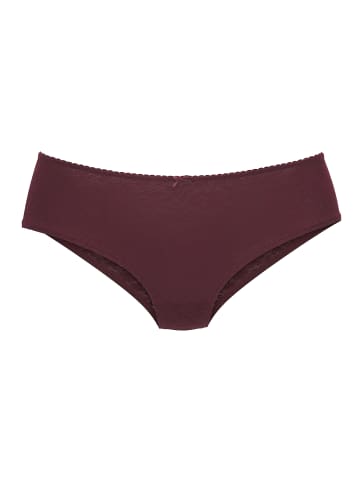 LASCANA Panty in bordeauxrot