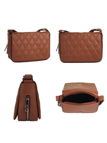 Cluty Umhängetasche in cognac