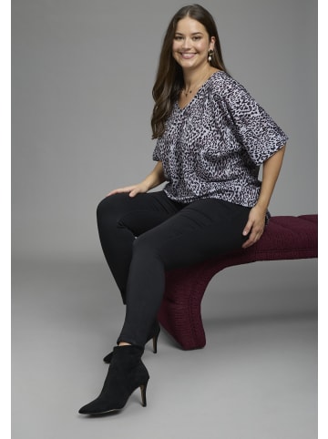 Laura Scott Schlupfbluse in Leo gemustert