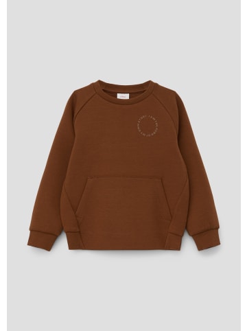 s.Oliver Sweatshirt langarm in Braun