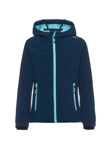 cmp Softshelljacke in blue-acqua