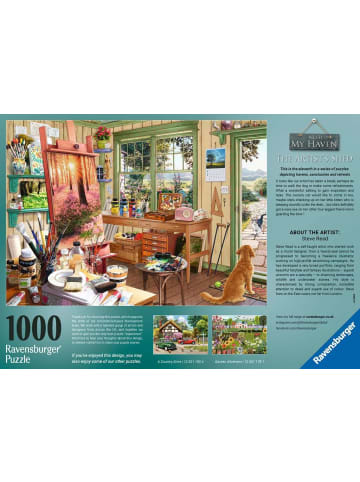 Ravensburger Ravensburger Puzzle 1.000 Teile Künstlerwerkstatt in bunt