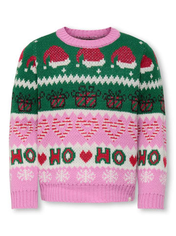 KIDS ONLY Strickpullover in Fuchsia Pink