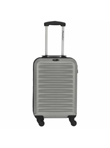 Paradise by CHECK.IN Havanna - 4-Rollen-Kabinentrolley 54 cm in silber