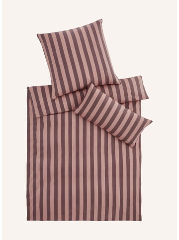 Hessnatur Renforcé Bettwäsche-Set in brombeersorbet