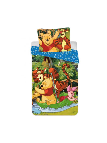 Disney Winnie Puuh Rafting Kinderbettwäsche 90×140cm, 40×55