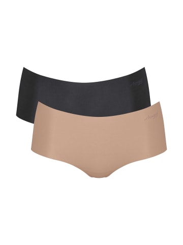 Sloggi Panty 2er Pack in Schwarz/Nude
