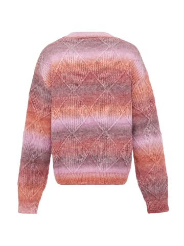 Sidona Damen Sweater in Rost Mehrfarbig