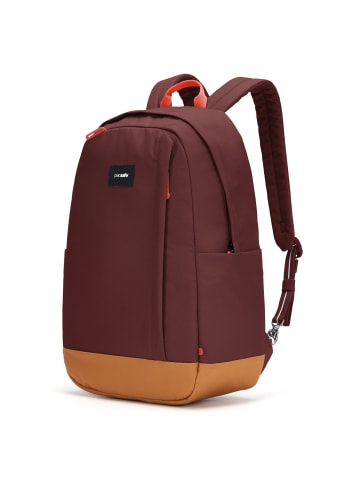 Pacsafe Go Rucksack RFID 46 cm Laptopfach in garnet red