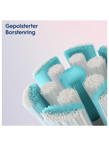 Oral-B Aufsteckbürsten "Sanfte Reinigung" in Schwarz (2er-Pack)