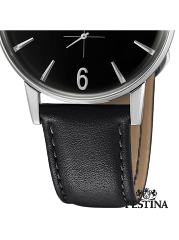 Festina Analog-Armbanduhr Festina Extra schwarz mittel (ca. 36mm)