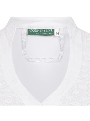 Country Line Dirndlbluse in Weiß