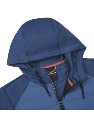 Icepeak Aikera Hybrid Softshelljacke mit Kapuze in Blau
