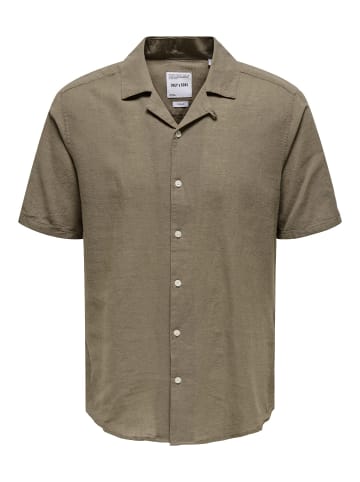ONLY & SONS Hemd in Fossil