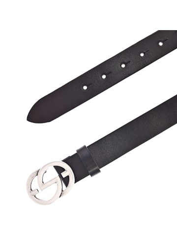 Vanzetti Gürtel Leder schwarz