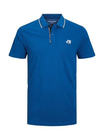 Jack & Jones Poloshirt 'Logan' in blau