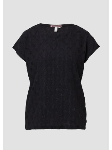 QS T-Shirt in 9999_schwarz