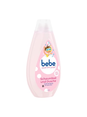 bebe Schaumbad & Dusche "Zartpflege" (6x 500ml)