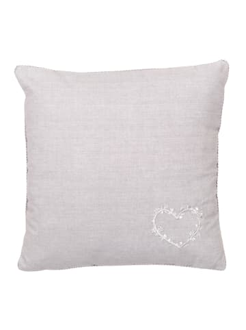 Today Dekokissen für das Wohnzimmer CONSTANCE in Grau, (B) 40 x (H) 6 x (L) 40 cm