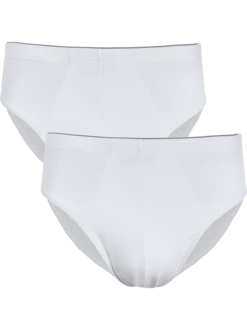 Erwin Müller Baumwolle, Single-Jersey Slip 2er-Pack in weiß