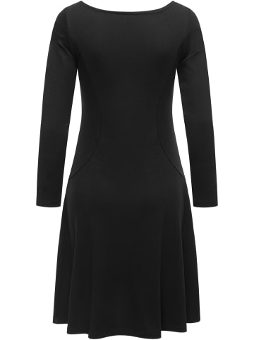 ragwear A-Linien-Kleid Appero in Black