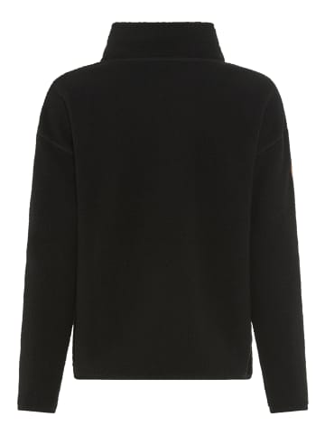 Kangaroos Fleecepullover in Schwarz